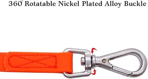 Miniatura 3 de Correa de entrenamiento para perros impermeable de 50 pies, 30 pies, 15 pies, 10 pies, 5 pies, resistente para perros grandes, medianos y pequeños