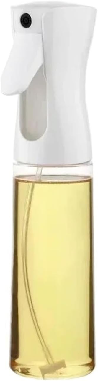 Professional Oil Sprayer Mister for Cooking, 2 Pack Refillable Oil Spray Bottle for Kitchen, Air Fryer, Salad, Grilling, Baking & Low-Calorie Cooking Gadgets Accessories(White 500ml)