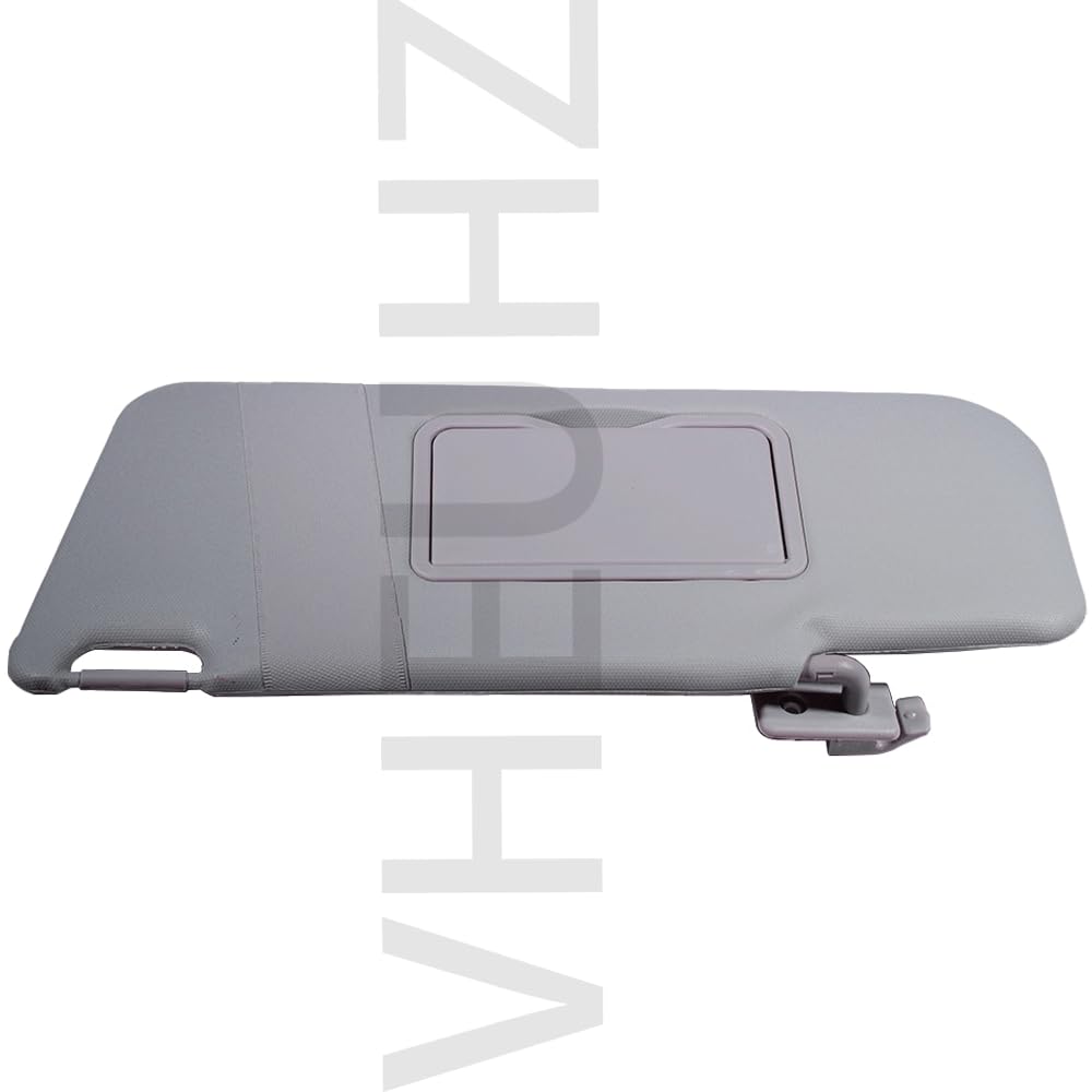 1 Pieza Parasol Lado Conductor Izquierdo Compatible con FIAT Panda A Partir DE 2003 (con Espejo Y Bolsillo) (Lado Izquierdo del Conductor 17.072/00)