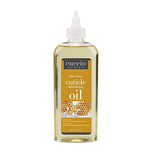 Cuccio Naturalé Milk & Honey Cuticle Revitalizing Oil - Lightweight Super-Penetrating - Nourish, Soothe & Moisturize - Paraben/Cruelty Free, w/Natural Ingredients - 8 oz (Milk & Honey)