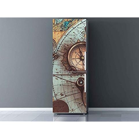 Autocollants Vinyle OEDIM Carte du Monde Cover