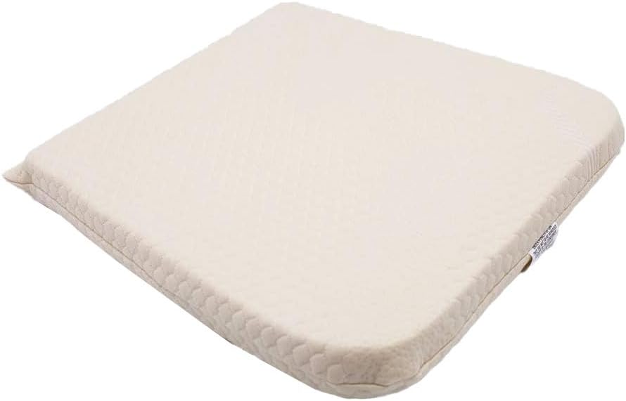 Organic Latex Seat Cushion (100 Organic Cotton, 2" Firm