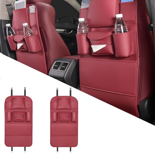 適用マセラティレバンテ/グレカル/ジブリ/グラントゥーリズモ/プレジデント 車用シートバックポケット 後部座席収納 -汚れ防止 車用収納ポケット シートバックポケット カー用品 折り畳みテーブル付き 多機能 防水防汚 カー用品 大容量 車の収納袋 プレゼン