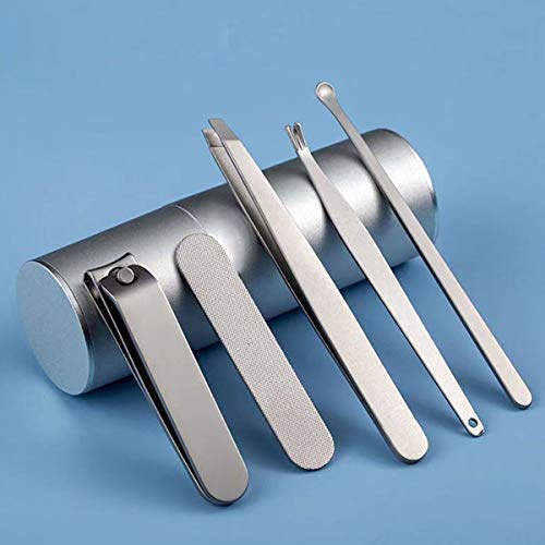 Nail clippers, thick nails, stainless steel fashion manicure tools, personal foot massage, home hand and foot nail care, trim men and women (Pure silver) Nail clippers, thick nails, stainless steel fashion manicure tools, personal foot massage, home hand and foot nail care, trim men and women (Pure silver)