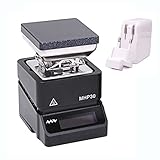 Wiysond 携帯修理用 MHP30 MHP30PD 小型30 * 30mm半田付け加熱エリアホットプレート予熱器ミニ恒温加熱テーブルインテリジェント加熱ツールポータブルボリューム内蔵OLEDディスプレイ画面トゥルーカラーランプワンボタン加熱機能多目的ツール (MHP30PD-電源有り)