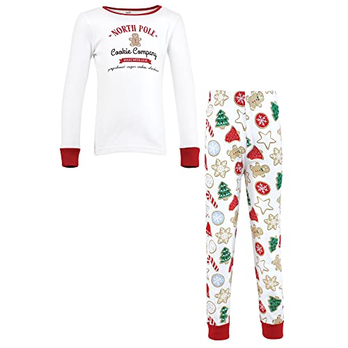 Touched By Nature Kids, Toddler And Baby Organic Cotton Tight-Fit Pajama Set, Christmas Cookies, 2 Toddler #TOP1