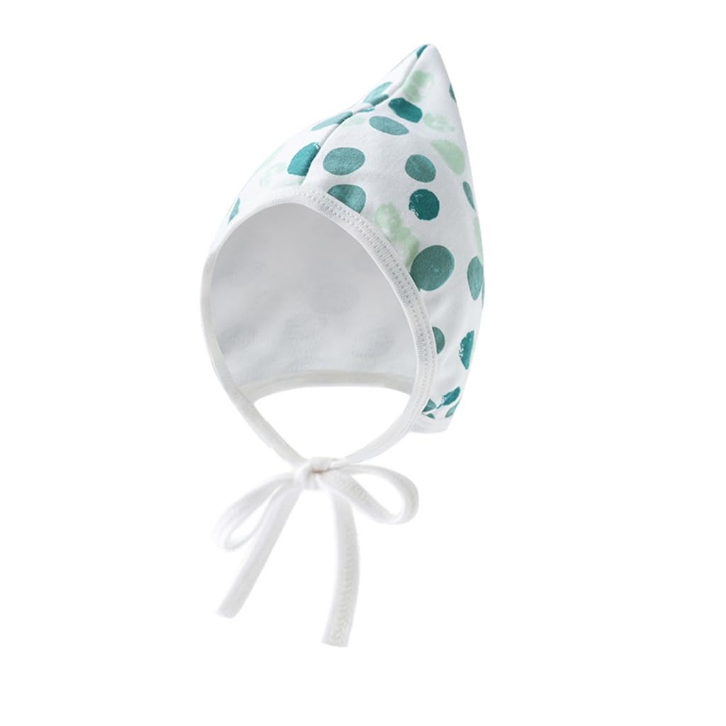 ffgguuiic Soft & Breathable Baby Bonnet Hat with Earflap Designing,Newborns Fetal Caps Comfortable Infants Headwear for 0-12 Month