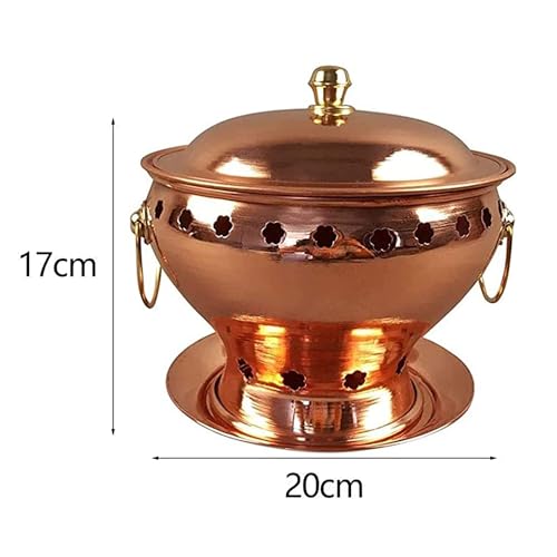 Olla China de Alcohol de Cobre para Hot Pot miniatura 3