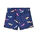 Boys Swim Trunks Toddler Swim Shorts Little Boy Bathing Suit Kids Swim Suit Youth Swimming Trunks Swimwear Infant Beach Board Shorts Adjustable Waist Blue Shark 4T