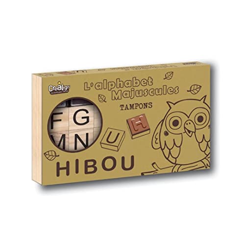 Crea Lign'- L'Alphabet Majuscule Estuche CL149, Madera Cover