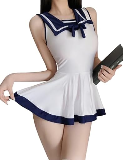 Disfraz sexy para mujer, cosplay, colegiala, sailor moon, sin mangas, vestido elástico con lazos, anime, marinero, disfraz, Kawaii College, JK, traje de dulce, vestido plisado, camisón para Halloween, | Ya disponible en tu tienda friki favorita! En mundofriki.es!