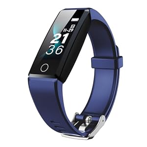 Activity Fitness Tracker with 24 Hour Heart Rate Monitoring Sleep Monitoring Fitness Watch with Pedometer IP68 Waterproof Smart Bracelet with Step Tracker for Women Men