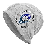 Gqipianwpa Us Air Force Special Operations & Security Police Dec Print Mens Winter Beanie Custom Hat Soft Cozy Hats Cute