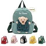 🎁 Gift ❤️: Personalisierte Rucksäcke sind die schönste Überraschung, die man seinen Kindern zu besonderen Anlässen machen kann. Auch mit Ihrem eigenen exklusiven Namen werden Sie sein Herz mit dem Bären erobern.