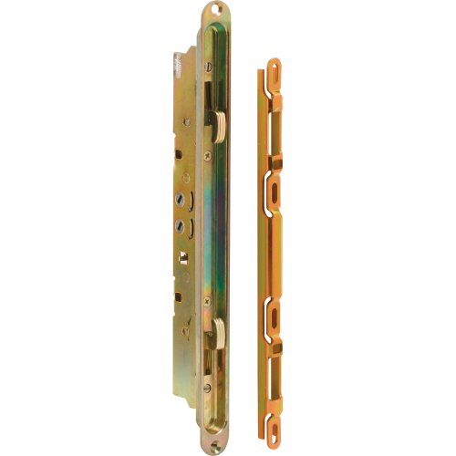 Prime-Line Products E 2474 Multi-Point Mortise Latch and Keeper with 12-Inch Hole Centers and 7/16-Inch Recess