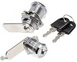 Gewicht - 53 G Schrankschloß Hebelschloß 25 mm Universalzylinder Möbelschloß Briefkastenschloß Durchmesser 19 mm