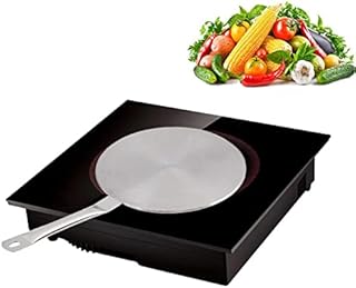Heat Diffuser for Glass Cooktop,Stainless Steel Heat Diffuser,9.45 inch Induction Cooktop Adapter Plate,Kitchen Cookware Heat Transfer Plate for Gas Stove Glass Cooktop Converter