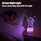 Hoofun Stitch Lampe, 16 Farben 3D LED Illusion Nachtlicht, Tischlampe mit Fernbedienung und Smart Touch, Anime Nachtlampe für Kinder Geburtstag Weihnachten Geschenk Kinderzimmer Dekoration