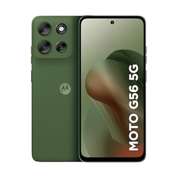Smartphone Motorola Moto g56 5G - 256GB 24GB (8GB RAM+16GB Ram Boost) e 50MP Sony Lytia 600 Camera Ultrarresistencia militar IP68 + IP69 - Verde