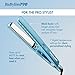 BaBylissPRO Nano Titanium Ionic Hair Straightener, Flat Iron with Optional Locking Floating-Plates Design to Control Tension