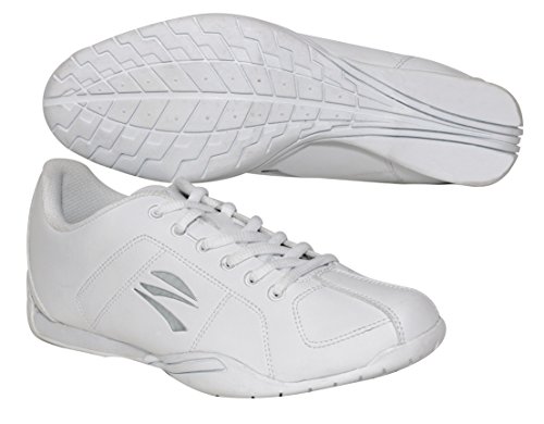 Zephz CH00036L Microlite Cheerleading Shoe Ladies 8.5 White cover