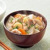Japan pork soup in the winter