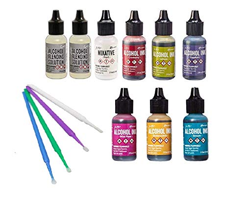Tim Holtz Adirondack Alcohol Ink Value Pack Bundles of