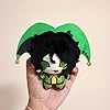 Anime Stuffed Harlequin Plushie Decorative Pendants, 4 Inch Harlequin Plush Figure Keychain Backpack Decorative Doll - Image 3