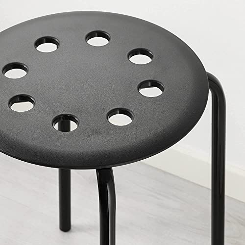 Image of Generic Marius Durable Stool- 45 Cm - By Stockland (Black 45 Cm) - Steel