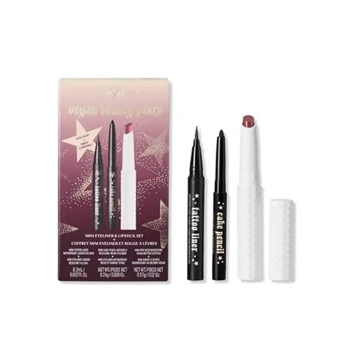 Kat Von D Mini Eyeliner And Lipstick Set In Trooper Black And Lolita #TOP16