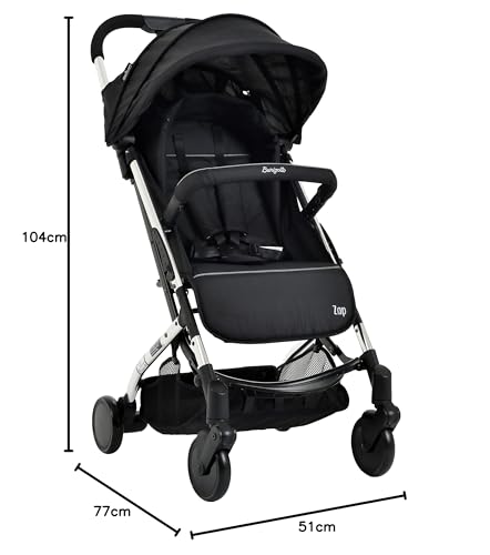 Burigotto Carrinho de Bebê Zap Metal, Prata