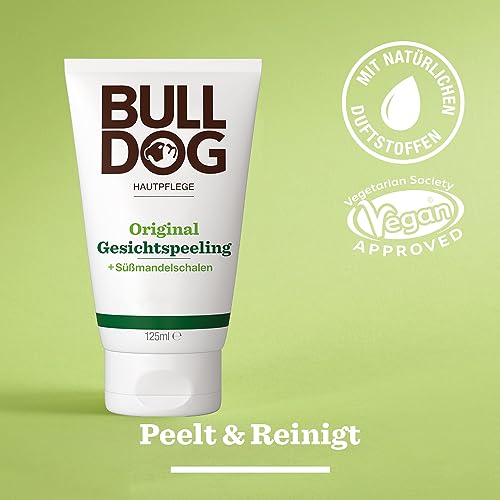 BULLDOG - Hautpflege für Männer | Original Peeling | Gesichtspeeling für reinere Haut | 125ml