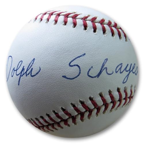 Dolph Schayes Signed Autographed MLB Baseball Syracuse Nationals JSA AC71292 - NBA Autographed Miscellaneous Items