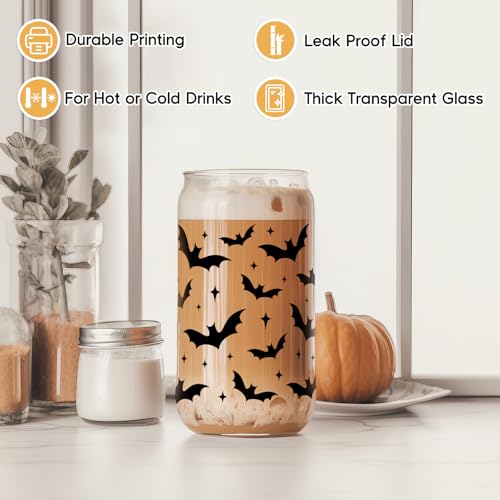 Fairysgifthalloweenbatscuphalloweenspookygiftsbatloversgothicglasscupcute16ozicedcoffeeglasstumblerboobasketstuffersgothgirlpartystuffgothicspookygiftsforwomen Urban Country Home Decor Fairys gift halloween bats cup halloween spooky gifts bat lovers gothic glass cup cute 16 oz iced coffee glass tumbler boo basket stuffers goth girl party stuff gothic spooky gifts for women urban country home decor