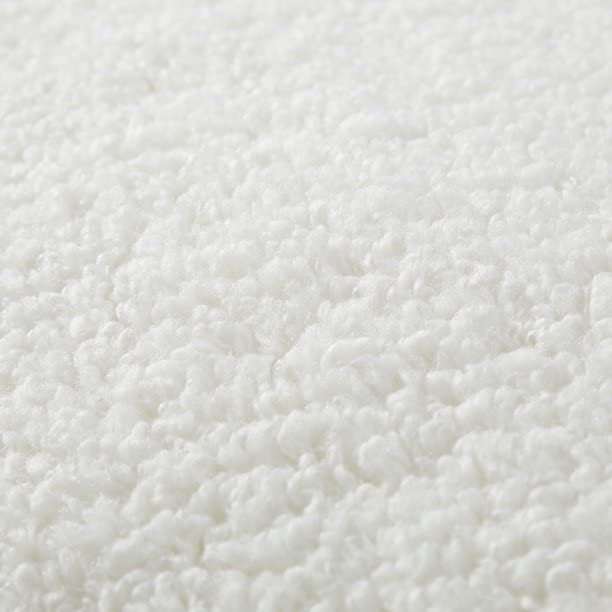 Dearfoams Leather Piping Floor Cushion, Ivory