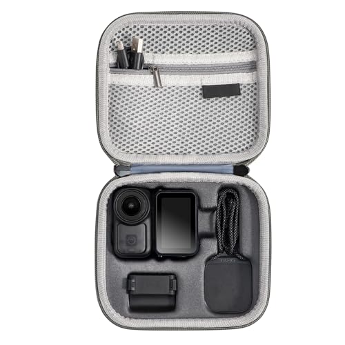 STARTRC Photo Osmo Nano Case Protective Carrying Case for DJI Osmo Nano Accessories Portable PU Leather Storage Bag for Travel Outdoor Vlogging