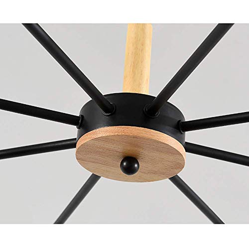 Candelabro de 10 luces estilo Sputnik para iluminar salones oscuros 5