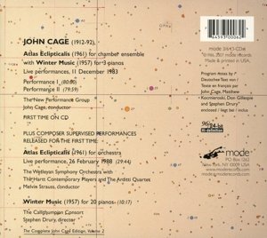 Cage Conducts Cage (3 CD)