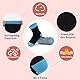 GRPSKCOS Stoppersocken Mädchen 15 Paar Rutschsocken Baby ABS Socken Kinder Antirutschsocken für 0-7 Jahre Mädchen（#2 Schwarze Serie 5-7 Jahre）