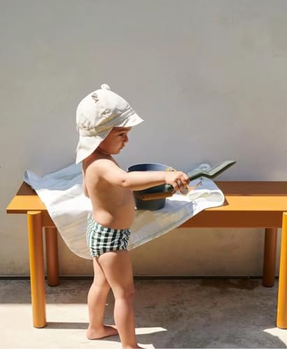 Toddler Boys Swim Diapers Washable Reusable Swimming Diaper BPA Free Swimmers Swim Pants Green Striped Swimsuit 2-3T4