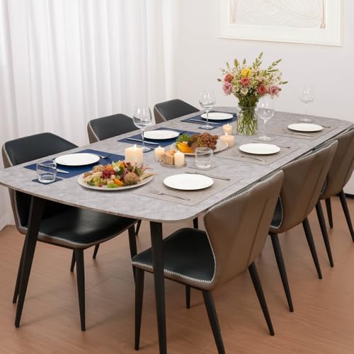 Banchif Platzsets abwaschbar Tischsets Untersetzer Platzdeckchen 4er Set – Ansicht 8