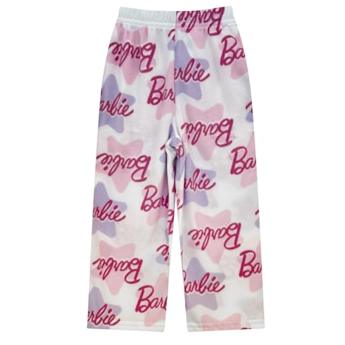 Barbie Girls Pajama Pants and Sleep Shirt Sets for Kids - 2 Piece PJ Sleepwear Set for Girls - Official License3