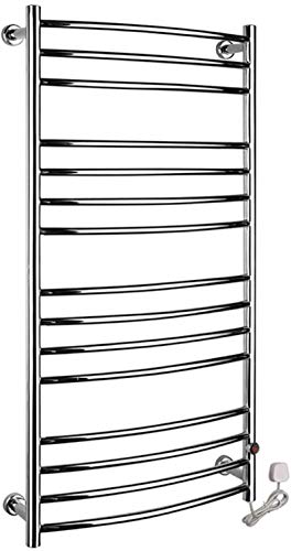 Toallero eléctrico de acero inoxidable pulido de 15 bares 120x60cm