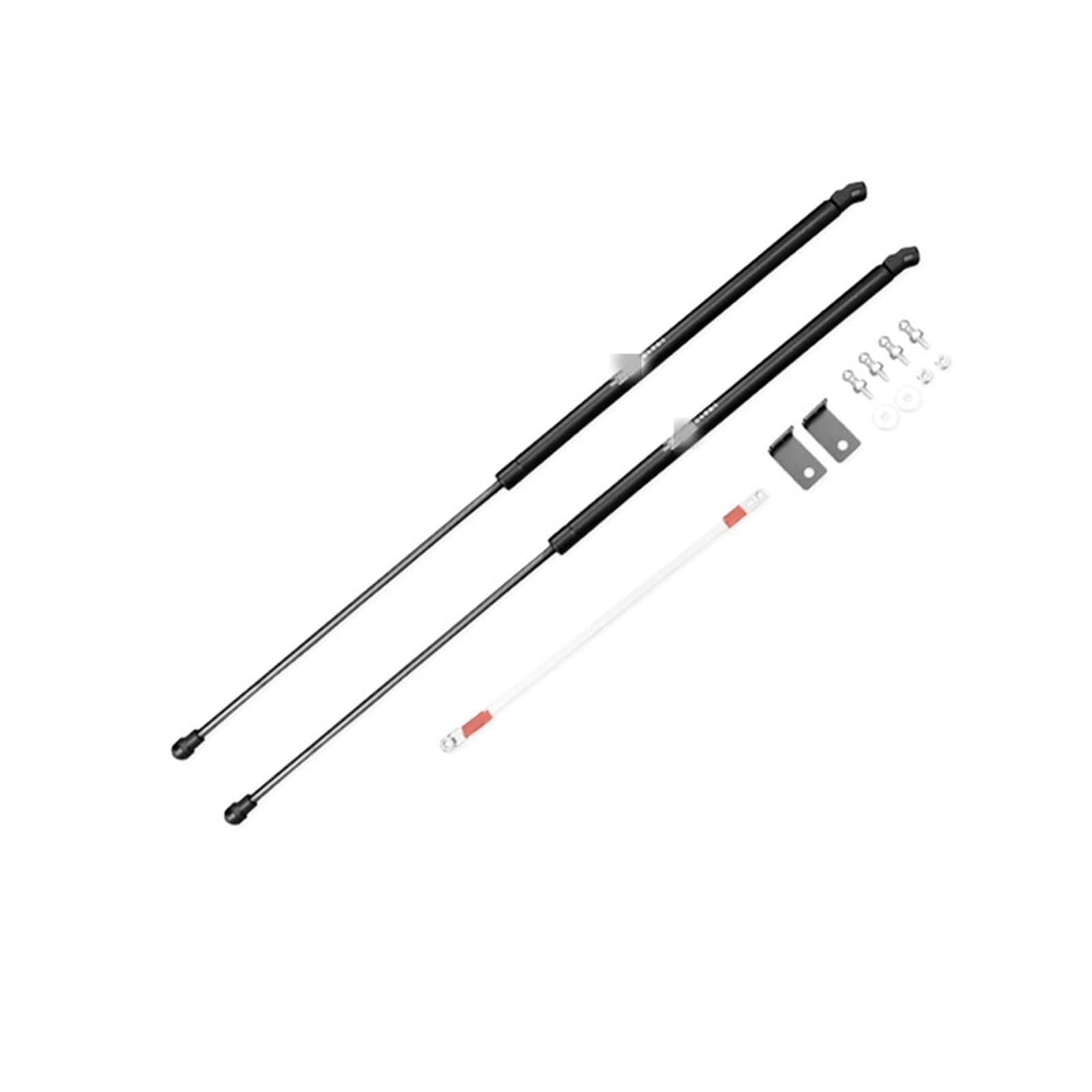 Pistone idraulico a gas Auto Cofano Anteriore per Copertura Del Motore Ammortizzatore a Molla Staffa a Gas Puntone per Mazda CX-30 2019-2021(Rosso)