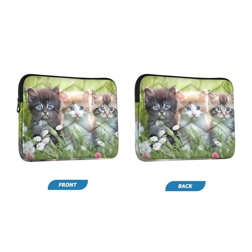 Funda para Laptop 13-14 Pulgadas Impermeable con Diseño de Gatitos miniatura 2