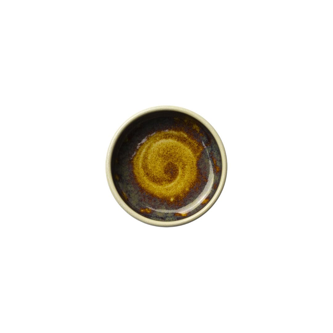 Steelite Aurora Vesuvius - Plato hondo apilable redondo de 7,5 cm, 12 unidades