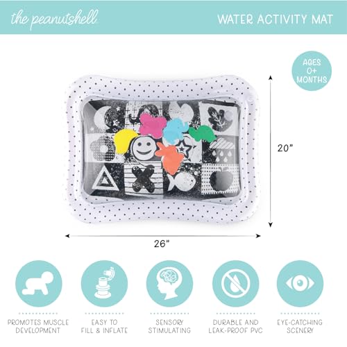 Image of The Peanutshell Water Play Mat for Babies, Sensory Activity Mat, Unisex