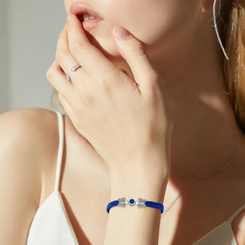 Image of VIBILIA Evil Eye Bracelets for Women Men Friendship Bracelet
