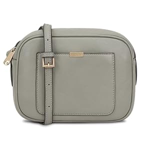 PAUL COSTELLOE Genuine Leather Crossbody Bag With Adjustable Strap & Branded Gold Hardware – Stylish & Versatile Over The Shoulder Bag For Women, SAZAVA