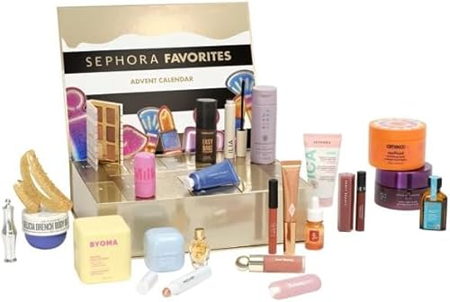 Sephora Adventskalender – Beauty, 24 Produkte: Make-up, Pflege, Haarpflege und Parfum, Wert 549€, Favorites, Für Fauen